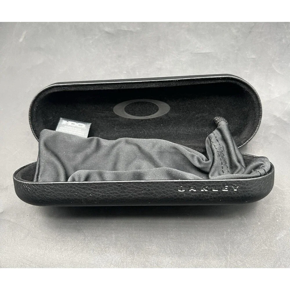 Oakley Black Hard Clamshell Sunglasses Case HDO Microclear Bag Eyeglasses